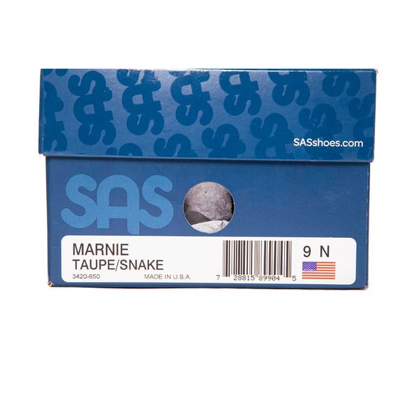 SAS Womens 9 Narrow Taupe Marnie Lightweight Cushioned Sneaker Nubuck NEW - Picture 2 of 9